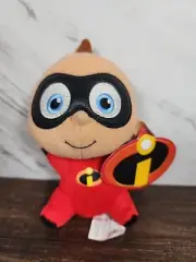 ☆RARE☆ ~Disney Store Exclusive Incredibles Talking Jack Jack Plush Bean~ ☆NWT☆