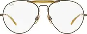 Ray-Ban Rx8063v Titanium Aviator Prescription Eyewear Frames