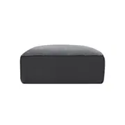 [James Lane] Riley Linen Charcoal Modular Small Ottoman