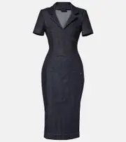 [Givenchy] Givenchy Denim midi dress AU 8 blue