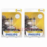 2 pc Philips High Low Beam Headlight Bulbs for Fiat Bravo Linea Palio Panda pv (for: Fiat)