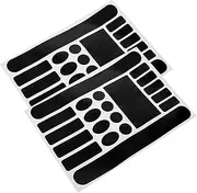 Cycling Frame Protectors Scratch-Resistant Bike Film Stickers Easy Application Decals