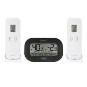 Wireless Freezer Refrigerator Thermometer Digital Display Sensor Alarm Alert Set