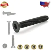 100 Pcs Type F Thread Cutting Flat Head Screws - Heavy-Duty Trailer Use