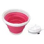 5L Folding Washing Machine Ultrasonic Mini Small Socks Washing Machine Baby Unde