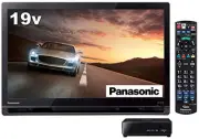 panasonic 19V HD Portable LCD TV Private VIERA Black UN-19F10-K 201
