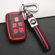 5 Buttons Soft TPU Flip Full Cover Smart Remote Key Case For Jaguar XF
