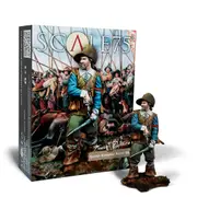 Scale 75 - Figures - Ferrer Dalmau -Spanish Musketeer; Rocroi 1643 75mm