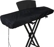 Piano Keyboard Dust Cover WorthPlanet 88 Key Waterproof Digital Piano Bags Cases Covers with Built-in Bag Elastic Cord Locking Clasp W200023