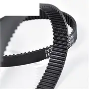 Transmission Belt Rubber for HTD3-M Closed Loop Timing Belt Transmission Belts 3-M-225-10 Perimeter 255mm 384 Customized Width 8 9 10 15 17mm V-Belt (Color : 3M-225-15)