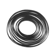 5PCS 5mm Flat Folded Rubber Belt for Recorders CDROM Video Machines