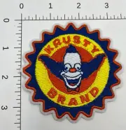 The Simpsons Krusty The Clown Embroidered Patch #524