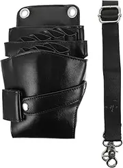 Baluue Professional Hair Stylist Pouch Hairdresser Scissors Bag Multipurpose Storage Bag Adjustable Belt