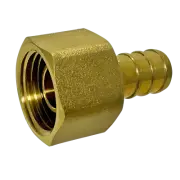 100 Pcs XFITTING 1/2 Inch Pex x 1/2 Inch Female Swivel Adapter, Brass