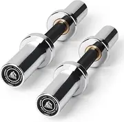 'LIONSCOOL 16''/20 Loadable Dumbbells Pairs in Commercial Grade, Heavy Duty Olympic Dumbbell Bar/Handle for Strength Training, Compatible with 2 Standard Plates'