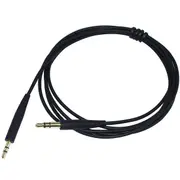 For QC35 Headphone Cable QC25 QC35 II QC45 Soundtrue Audio Cable 3.5 to 2.5 Portable Pair Recording Black