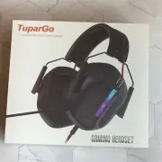 TuparGo G9 PRO Gaming Headset 7.1 Channel RGB Lights Foldable**NEW IN BOX**