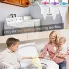 5x Washing Machine Hair Filter Floating Pet Lint Hair Reusable Catcher T0Z9