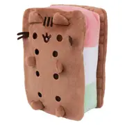 Gund Pusheen the Cat Neapolitan Ice Cream Sandwich Plush 22cm Soft Toy
