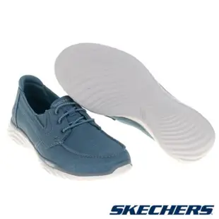 【SKECHERS】On-The-Go Ideal 女 帆船鞋 休閒 健走 瞬穿舒適科技 舒適 藍(137080BLU)