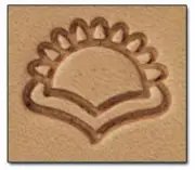 E677 Craftool Stamping Tool Rising Sun Tandy Leather 66677-00