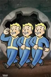 Fallout 76 - Vault Boys POSTER 61x91cm NEW
