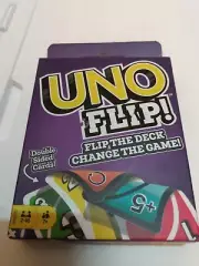 Uno FLIP Card Game Flip The Deck Change The Game Mattel 2019 New Unused Complete