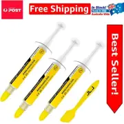 Durable Carbon Thermal Compound Paste - 18g for Safe CPU & GPU Cooling Solutions