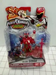 BANDAI POWER RANGERS DINO Super CHARGE VILLAIN SINGE 2016 ACTION FIGURE New