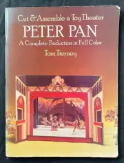 PETER PAN Cut & Assemble a Toy Theater by TOM TIERNEY Complete Production COLOR