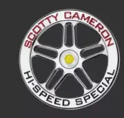 Scotty Cameron Titleist Cameron Coin - Racing Wheel - Hi-Speed Special