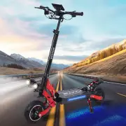 2000W Portable Electric Scooter Off Road 70KM/H 60km Folding Adult E-Bike