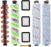 [Fantisi] Brush Roller for Bissell Crosswave 1866/1868/1926/1785, Brush Roller for Various Surfaces, Brush Roller for Hardwood, Carpet Brush and Vacuum Cleaner Filter, 1 Cleaning Brush