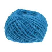 82ft Jute Twine 0.04inch 3 Ply Natural String for DIY Crafts Blue