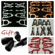 CNC alloy front + rear upper lower suspension arm for baja 5b 5t 5sc HPI Rovan