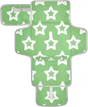 Reusable Changing Table Pads with Tissue Pocket Portable Diaper Changing pad for Moms, Dads