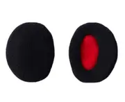 2X Winter One-Ear Warm Earmuffs Windproof Split-Ear Wrap Warming Gear-BLACK