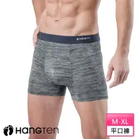 在飛比找momo購物網優惠-【Hang Ten】HANG TEN 彈力亮紗平口褲_淺灰_