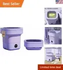 11L Capacity Portable Washer - Compact, Foldable Mini Washing Machine for Travel