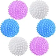 luckaide Dryer Balls, Pack of 6 Wash Balls for Down Jackets, Washing Ball for Washing Machine, Dryer Ball, Reusable Dryer Ball, Dryer Balls, Tumble Dryer Ball for Home Clothing Cleaning