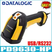 New Datalogic PowerScan PD9630-HP Handheld 1D/2D Barcode Scanner USB / RS232 Kit