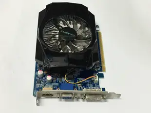 電腦雜貨店→技嘉 GV-N730-2GI DDR3 2GB 顯示卡 二手良品 $400