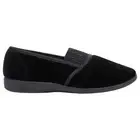 Womens Grosby Candy Black Slippers Slip On Flats Ladies Shoes