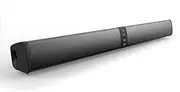 BS-36 Detachable Long Speaker Home TV Computer Echo Wall o Metal Speaker Mesh Bezel-l Design Compatible with Multiple Devices 2000mAh Battery