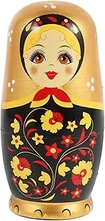 Generic 1 Set Russian Nesting Dolls for Adults Craftsmanship Safe Engaging Present for Birthdays Christmas Friendly Decorative