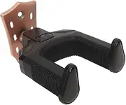 Iron Guitar Wall Hanger with Automatic Lock, Self Locking Holder for Acoustic, Electric, Bass with Rubber Arms (Black) (Reddish Bronze Color)