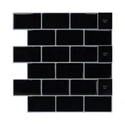 Kitchen Stick on Tile Stickers Bathroom 3D Mosaic Self Adhesive Wall Tiles -BW58
