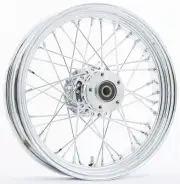 HD Chrome 40 Spoke Rear Wheel 18x3.5 Harley Dyna Super Glide 00-05