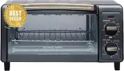 Russell Hobbs-Compact Air Fry Toaster Oven, 1150W with 5 Cooking Functions Black