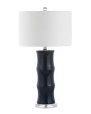 JONATHAN Y Designs Tiki 26.5in Ceramic Table Lamp